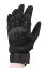 Тактические перчатки полнопалые AG3 со спецпокрытием цвет черный