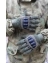 Тактические перчатки полнопалые AG3 со спецпокрытием цвет олива зеленая