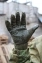 Тактические перчатки полнопалые AG3 со спецпокрытием цвет олива зеленая