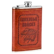 Фляга подарочная с символикой Танковые войска 9 OZ