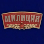 Универсальный шильдик "Милиция"