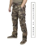 Брюки демисезонные на ФЛИСЕ Military Outdoor Premium камуфляж woodland