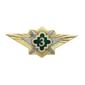 Знак нагрудный Классность офицерского состава ФСИН "3"