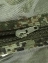 Несессер (укладка скрутка) армейский для военнослужащих 8 карманов на молнии 46х65 камуфлированный цифра зеленая с фастексами