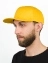 Бейсболка летняя с изогнутым козырьком Snapback цвет желтый