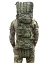 Чехол оружейный с лямками (ружейный чехол - папка) 107 см  цвет Цифра зеленая