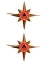 Эмблема знак петличная (петлица) МЧС 2 шт.