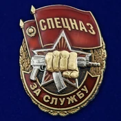 Знак "За службу в Спецназе" №2922